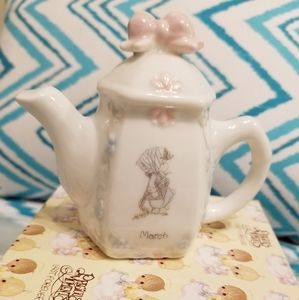 Precious Moments Mini March Teapot